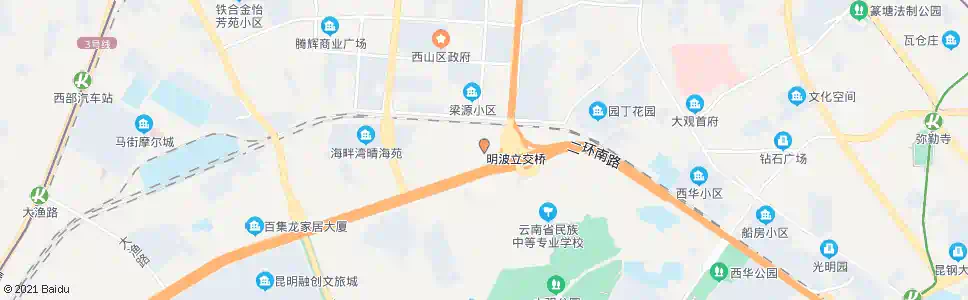 昆明明波建材灯具市场_公交站地图_昆明公交_妙搜公交查询2025