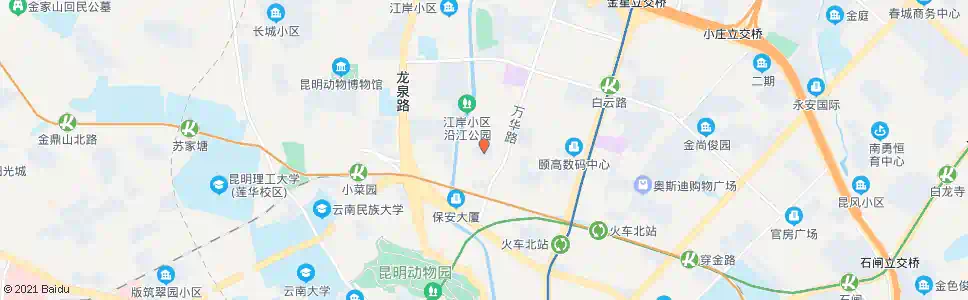昆明滨江俊园_公交站地图_昆明公交_妙搜公交查询2025