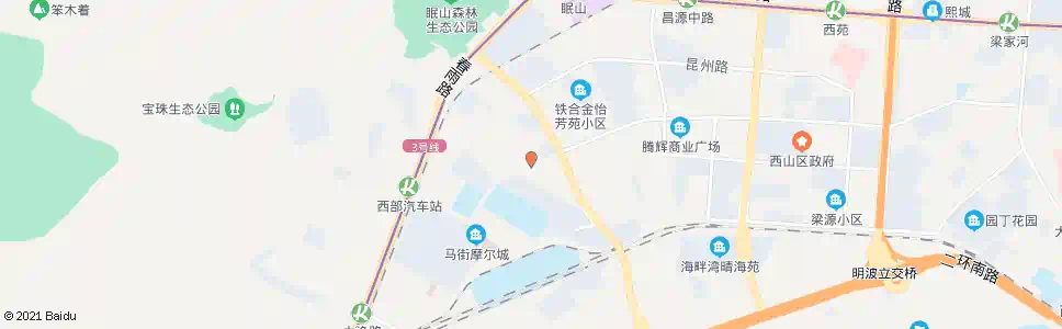 昆明下窑_公交站地图_昆明公交_妙搜公交查询2025