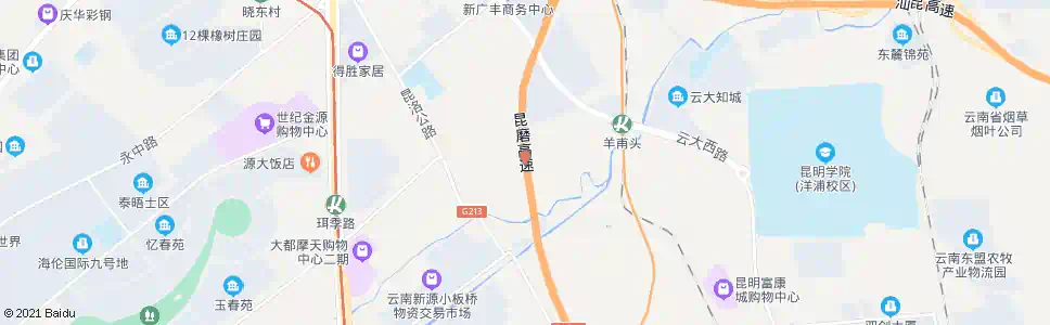 昆明小板桥_公交站地图_昆明公交_妙搜公交查询2025