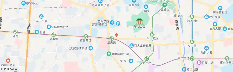 昆明小西门(远郊班车站)_公交站地图_昆明公交_妙搜公交查询2025