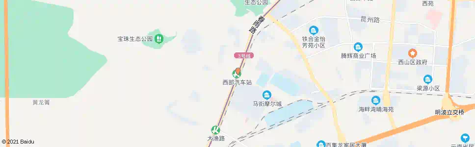 昆明益宁路口_公交站地图_昆明公交_妙搜公交查询2025