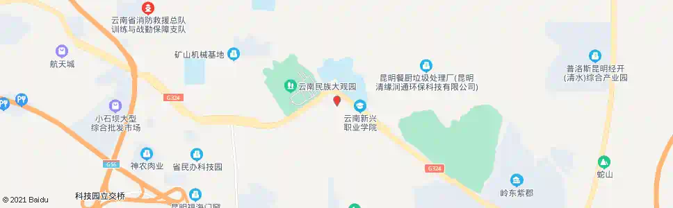 昆明水海子招呼站_公交站地图_昆明公交_妙搜公交查询2025