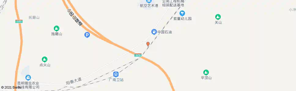 昆明三家村_公交站地图_昆明公交_妙搜公交查询2025