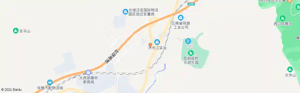 昆明长坡二社_公交站地图_昆明公交_妙搜公交查询2025