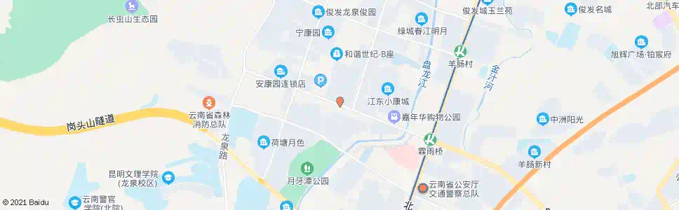 昆明昆明北市区站(月牙塘)_公交站地图_昆明公交_妙搜公交查询2025