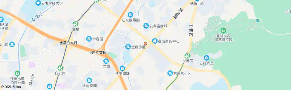 昆明533医院(金菊路)_公交站地图_昆明公交_妙搜公交查询2025