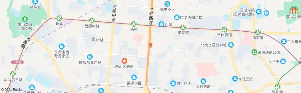 昆明春苑小区(兴苑路)_公交站地图_昆明公交_妙搜公交查询2025