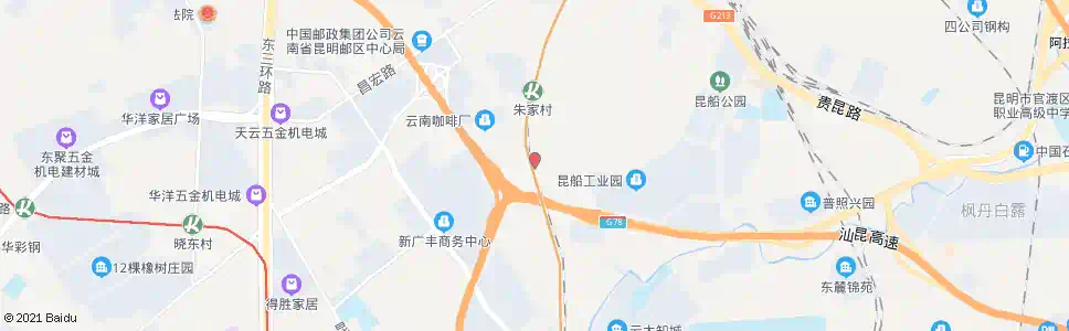 昆明云麻路口经浦路_公交站地图_昆明公交_妙搜公交查询2025