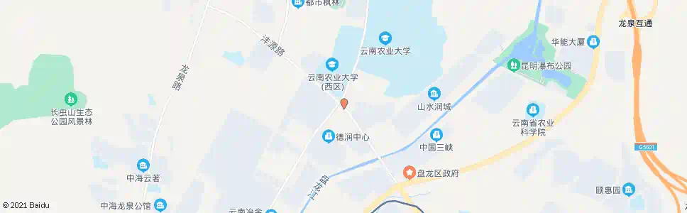 昆明清水河村沣源路_公交站地图_昆明公交_妙搜公交查询2025