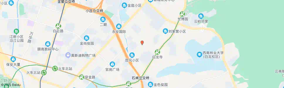 昆明龙庆路(世博首岸)_公交站地图_昆明公交_妙搜公交查询2025