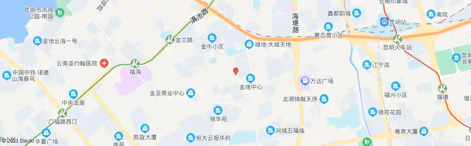 昆明孙家地_公交站地图_昆明公交_妙搜公交查询2025