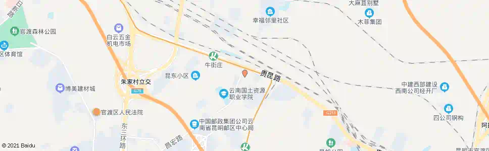 昆明经开区车场_公交站地图_昆明公交_妙搜公交查询2025
