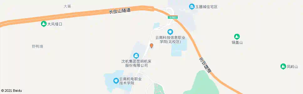 昆明昆机六村_公交站地图_昆明公交_妙搜公交查询2025