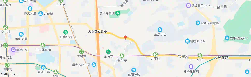 昆明金瓦路口(虹桥路)_公交站地图_昆明公交_妙搜公交查询2025