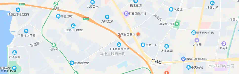 昆明太河村(前卫西路)_公交站地图_昆明公交_妙搜公交查询2025