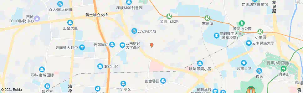 昆明昆建路_公交站地图_昆明公交_妙搜公交查询2025