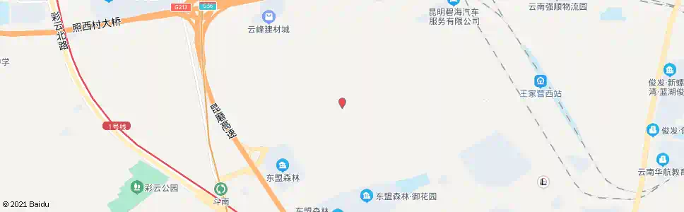 昆明大洛羊_公交站地图_昆明公交_妙搜公交查询2025