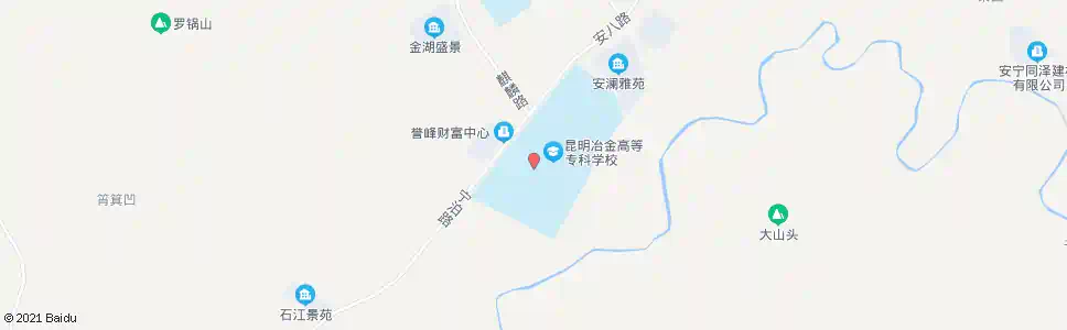 昆明设计学院_公交站地图_昆明公交_妙搜公交查询2025