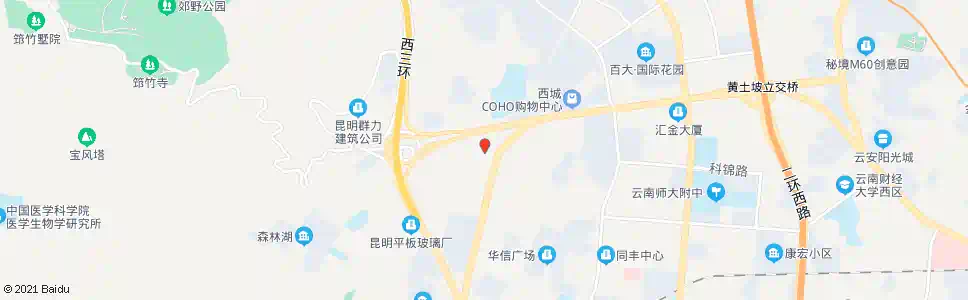 昆明岷山_公交站地图_昆明公交_妙搜公交查询2025