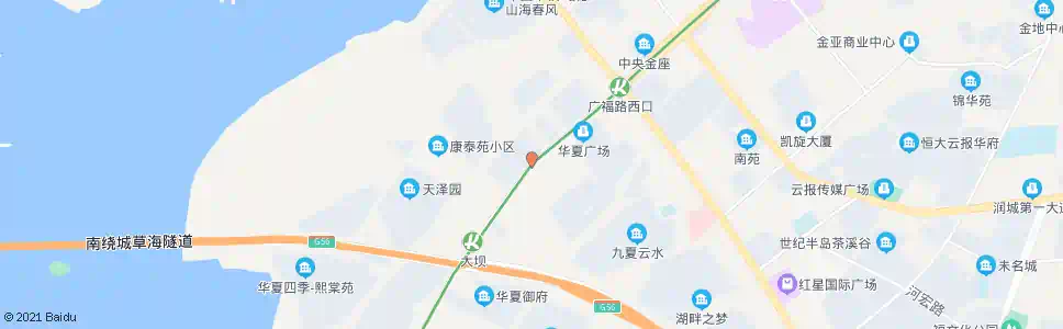 昆明大坝村_公交站地图_昆明公交_妙搜公交查询2025