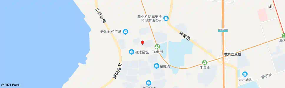 昆明都林街口月虹路_公交站地图_昆明公交_妙搜公交查询2025