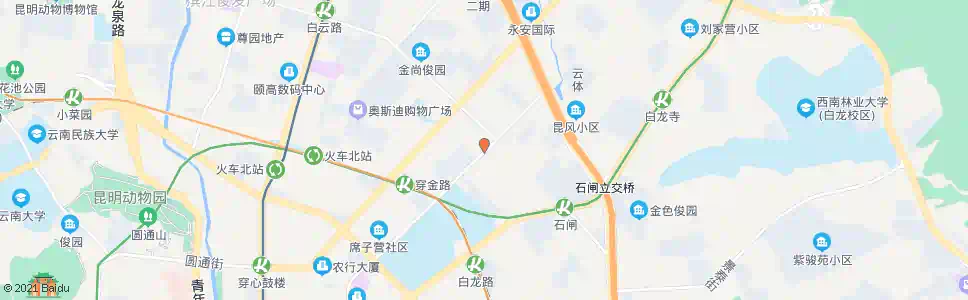 昆明新兴路_公交站地图_昆明公交_妙搜公交查询2025