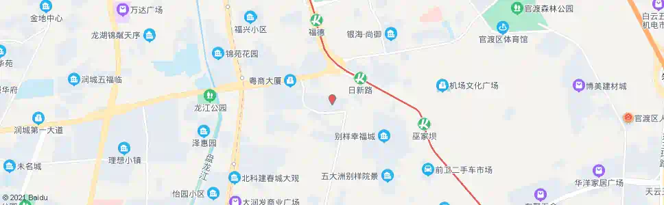 昆明日新村(福德路)_公交站地图_昆明公交_妙搜公交查询2025