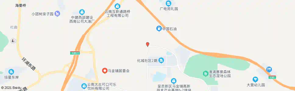 昆明高家庄_公交站地图_昆明公交_妙搜公交查询2025