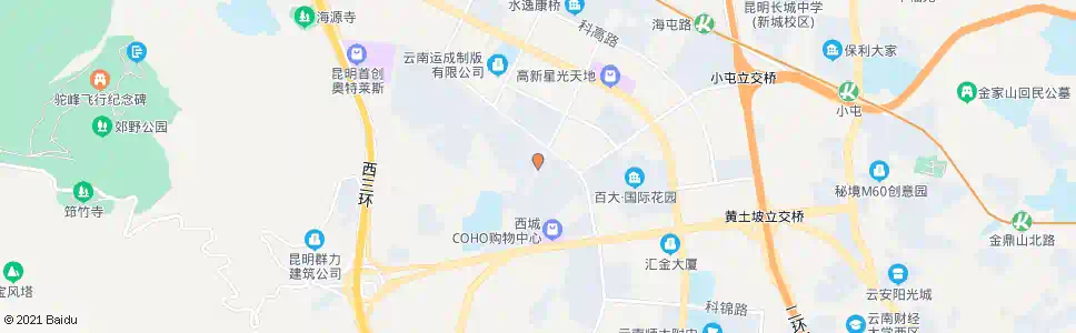 昆明科新路口昌源北路_公交站地图_昆明公交_妙搜公交查询2025