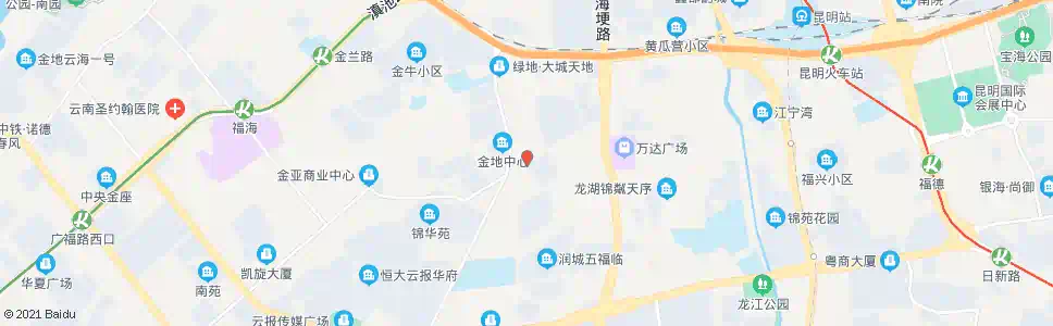 昆明春晓花园小区_公交站地图_昆明公交_妙搜公交查询2025