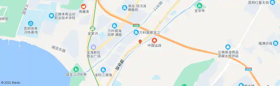 昆明曹家桥_公交站地图_昆明公交_妙搜公交查询2025