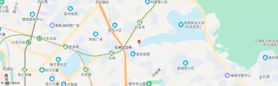 昆明龙华路口(昙华路)_公交站地图_昆明公交_妙搜公交查询2025