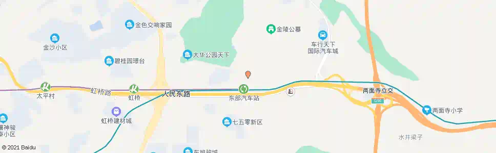 昆明东部公交枢纽站(东部客运站)_公交站地图_昆明公交_妙搜公交查询2025