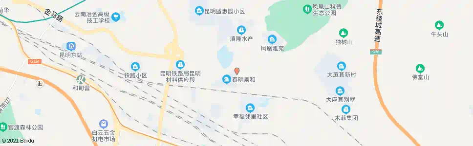 昆明羊方凹_公交站地图_昆明公交_妙搜公交查询2025