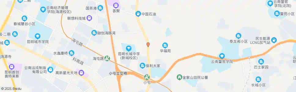 昆明观音寺社区_公交站地图_昆明公交_妙搜公交查询2025