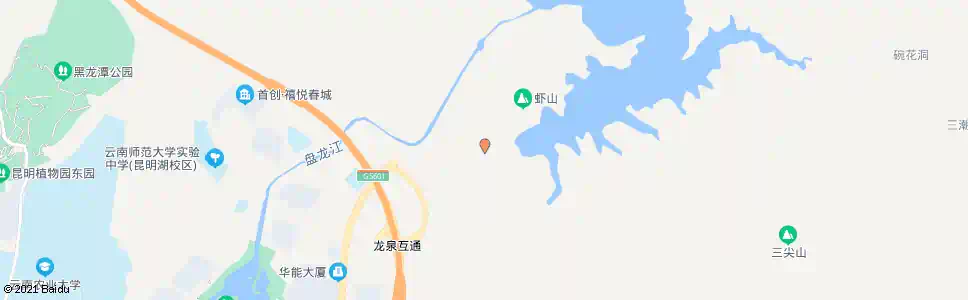 昆明上坝村口_公交站地图_昆明公交_妙搜公交查询2025