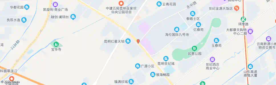 昆明五甲河_公交站地图_昆明公交_妙搜公交查询2025