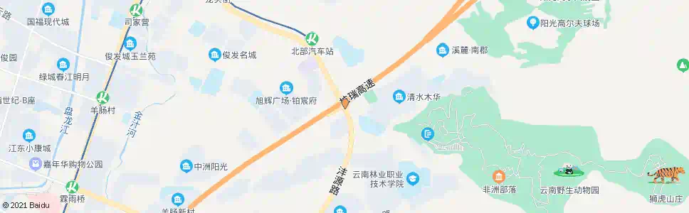 昆明昆曲岔口_公交站地图_昆明公交_妙搜公交查询2025