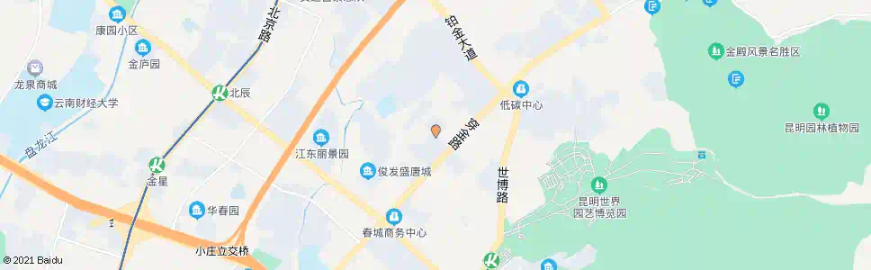 昆明波罗小区_公交站地图_昆明公交_妙搜公交查询2025