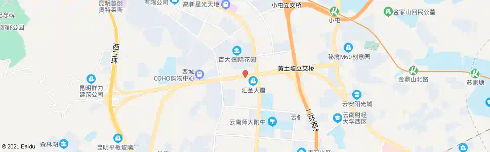 昆明海源中路口_公交站地图_昆明公交_妙搜公交查询2025