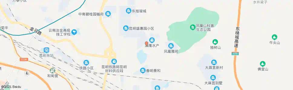 昆明天文台(金马路)_公交站地图_昆明公交_妙搜公交查询2025