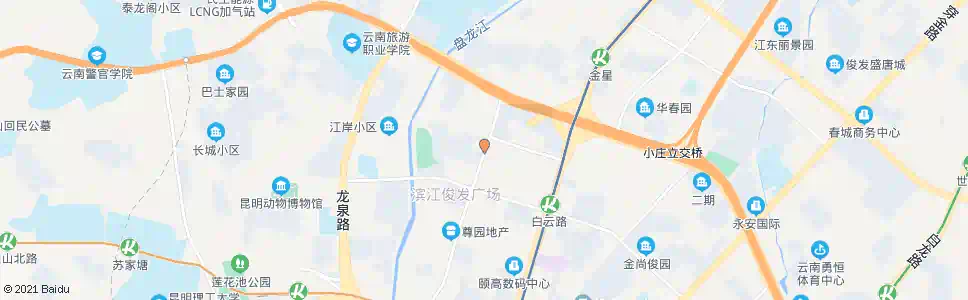 昆明金江路口万华路_公交站地图_昆明公交_妙搜公交查询2025