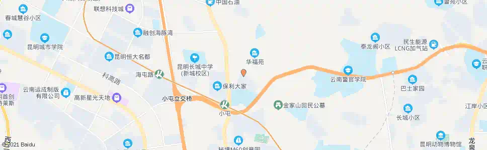 昆明羊仙坡南路口_公交站地图_昆明公交_妙搜公交查询2025
