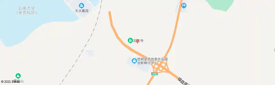 昆明万溪冲村_公交站地图_昆明公交_妙搜公交查询2025