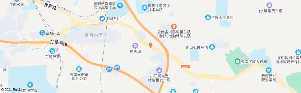 昆明公家村(昆石公路)_公交站地图_昆明公交_妙搜公交查询2025