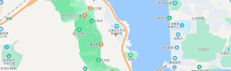 昆明苏家村_公交站地图_昆明公交_妙搜公交查询2025