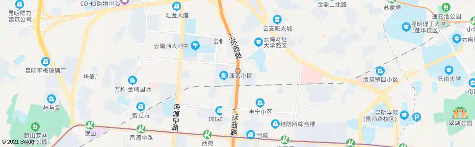 昆明省社科联(科医路)_公交站地图_昆明公交_妙搜公交查询2025