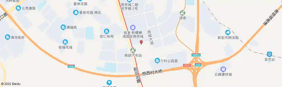 昆明螺蛳湾公交枢纽站(商博路)_公交站地图_昆明公交_妙搜公交查询2025