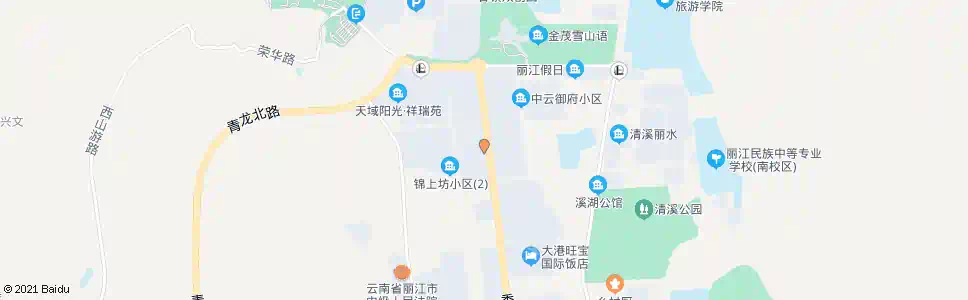 丽江农行小区_公交站地图_丽江公交_妙搜公交查询2025